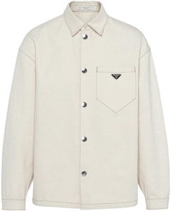 프라다 SS23 오버사이즈 로고 싱글 브레스트 셔츠 오프화이트 GEC066-12CD-F0F4Q-S-212 Buy 프라다 SS23 오버사이즈 로고 싱글 브레스트 셔츠 오프화이트 GEC066-12CD-F0F4Q-S-212