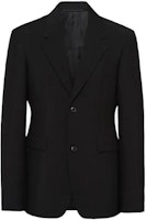 PRADA SS23 Single-Breasted Long Sleeve Blazer Black UGI215-12I1-F0002-S-231 PRADA SS23 Single-Breasted Long Sleeve Blazer Black UGI215-12I1-F0002-S-231