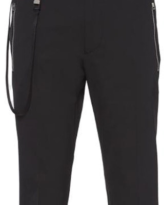 PRADA SS23 Slim Fit Black Casual Pants with Logo Strap Detailing. SPH131-1Y3L-F0002-S-212 Sizing PRADA SS23 Slim Fit Black Casual Pants with Logo Strap Detailing. SPH131-1Y3L-F0002-S-212
