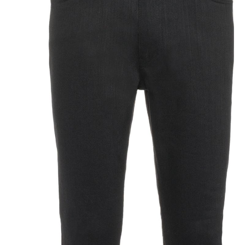 Sizing PRADA SS23  Slim Fit Low-Waist Solid Pocket Jeans Black GEP332-1W42-F0557-S-211