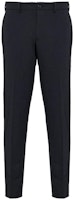 PRADA SS23 Slim Fit Tapered Casual Pants Black SPE12-11QL-F0002-S-202 PRADA SS23 Slim Fit Tapered Casual Pants Black SPE12-11QL-F0002-S-202