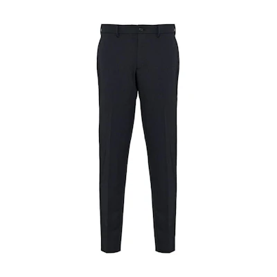 PRADA SS23 Slim Fit Tapered Casual Pants Black SPE12-11QL-F0002-S-202