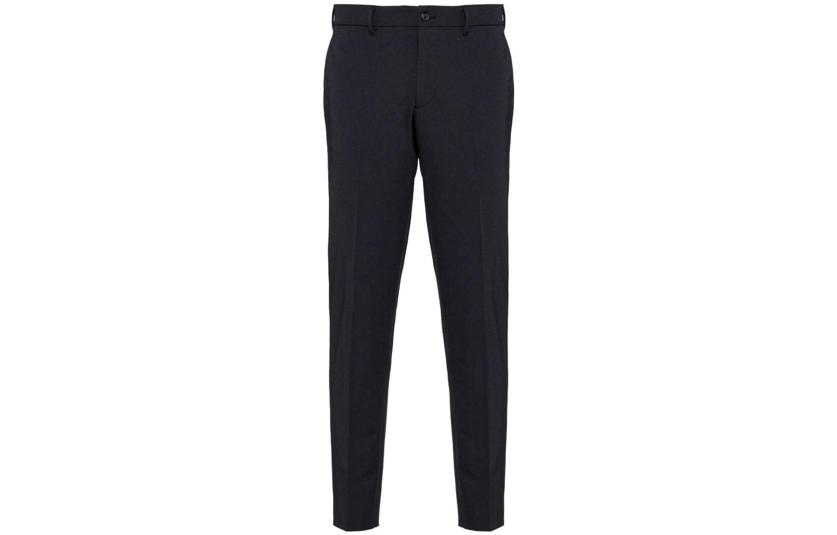 Order PRADA SS23  Slim Fit Tapered Casual Pants Black SPE12-11QL-F0002-S-202