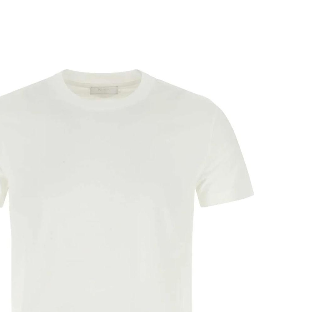 PRADA SS23  White Cotton Crew Neck Short Sleeve T-Shirts (3-Pack). UJM492-ILK-F0009-S-221 圖 8