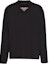 Buy PRADA SS23 Black Long-Sleeve Logo Print Crewneck Casual T-Shirt. UJL70A-12H4-F0002-S-231