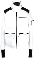 Prada SS23 Colorblock Embossed Logo Long-Sleeve Jacket White SGB798-1CAH-F0K74-S-202 Prada SS23 Colorblock Embossed Logo Long-Sleeve Jacket White SGB798-1CAH-F0K74-S-202
