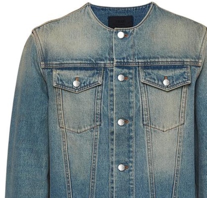 普拉达 SS23 做旧牛仔夹克 浅蓝色 GEB229-12K1-F0V3N-S-231 Purchase 普拉达 SS23 做旧牛仔夹克 浅蓝色 GEB229-12K1-F0V3N-S-231