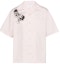 Buy 프라다 SS23 핑크 패턴 프린트 남성용 반팔 자외선 차단 셔츠. UCS414-11SS-F0028-S-221