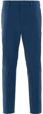 PRADA SS23 Solid Color Mid-Rise Slim Fit Straight Casual Pants Blue Mens SPF94-1KJW-F0YNV-S-191 Order PRADA SS23 Solid Color Mid-Rise Slim Fit Straight Casual Pants Blue Mens SPF94-1KJW-F0YNV-S-191