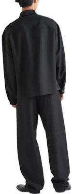 PRADA SS23 Solid Logo Straight-Leg Casual Pants Men Black SPH255-11A6-F0002-S-231 Shop PRADA SS23 Solid Logo Straight-Leg Casual Pants Men Black SPH255-11A6-F0002-S-231