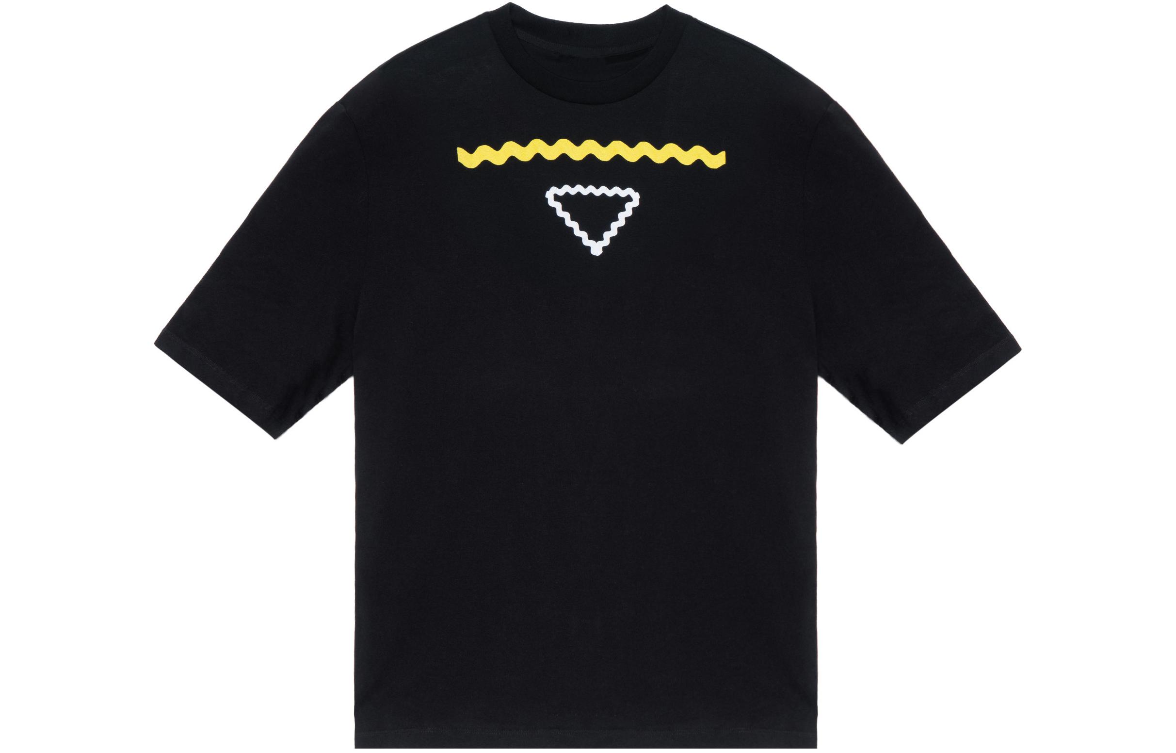 Order PRADA SS23 三角標誌印花黑色休閒T恤 時尚款式。 UJN847-12VV-F0002-S-231