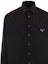 Shop PRADA SS24 標誌棉質長袖單排扣襯衫 UCN549-1XV2-F0002-S-OOO