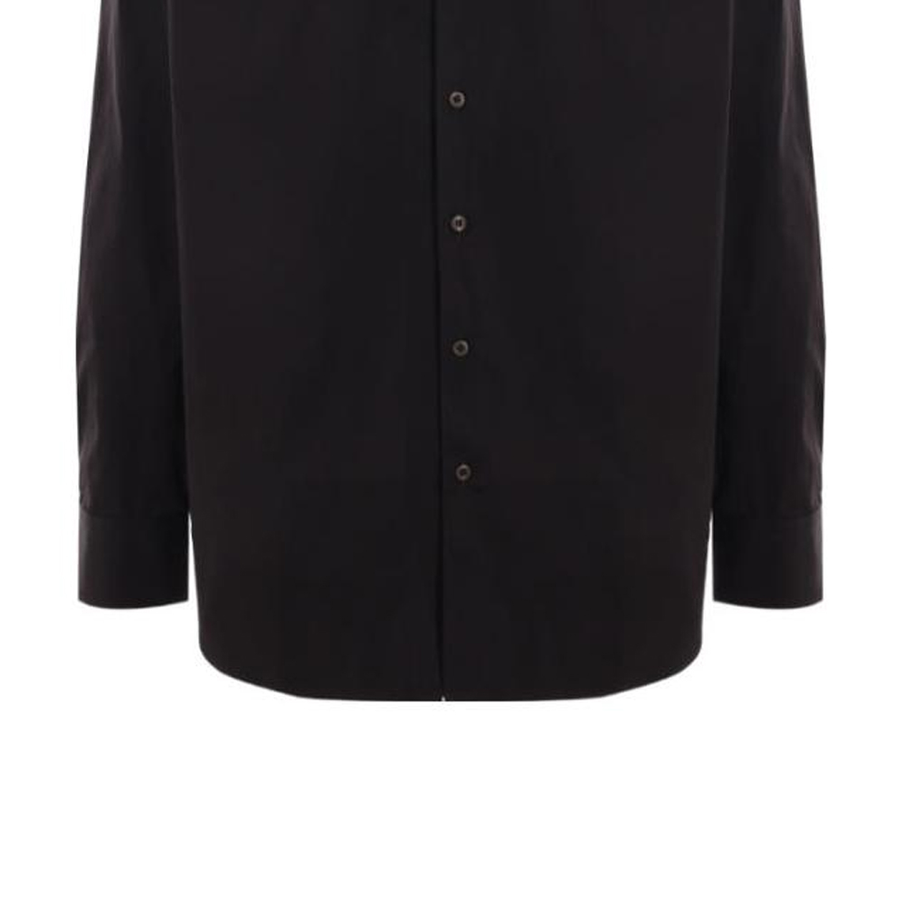 Purchase PRADA SS24 標誌棉質長袖單排扣襯衫 UCN549-1XV2-F0002-S-OOO