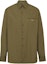 Sizing PRADA SS24 標誌棉質長袖單排扣襯衫 UCN549-1XV2-F0002-S-OOO