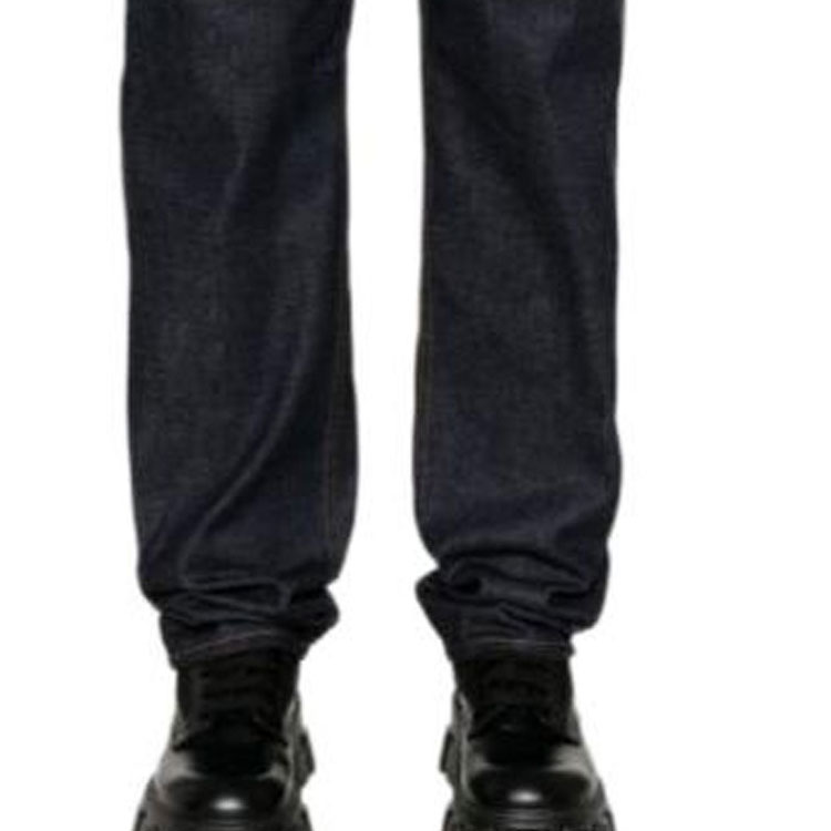 Sizing PRADA SS24  Mid-Waist Straight-Leg Jeans Deep Blue GEP374-14FV-F0008-S-VMO