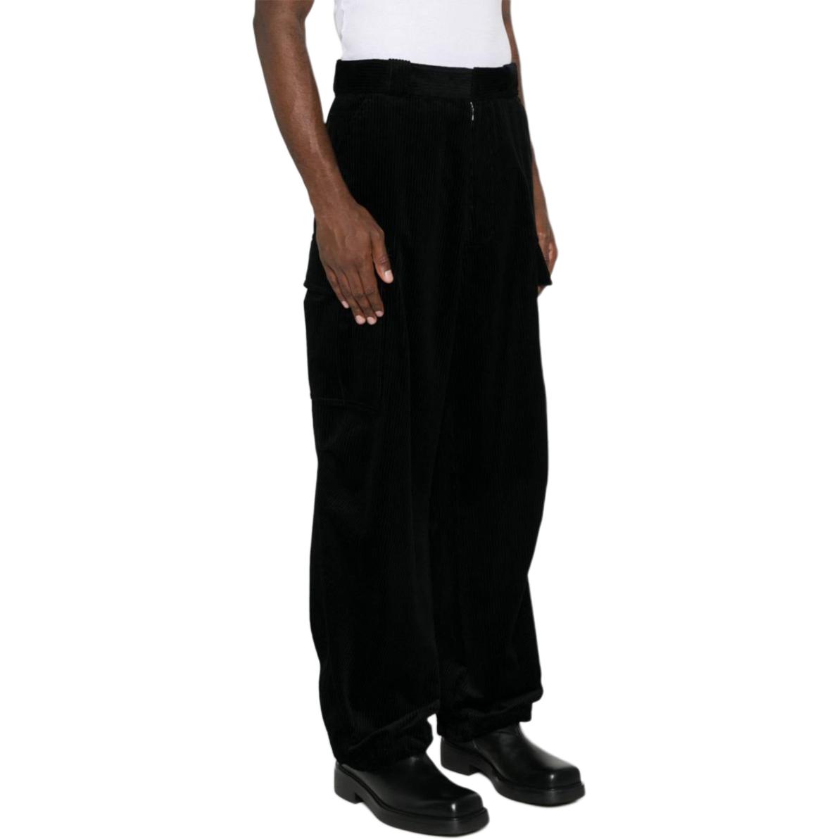 Purchase PRADA SS24  Plain Logo Drawstring Hem Casual Pants - Black. SPH286-13YO-F0002-S-222