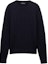 Buy PRADA SS24 Solid Color Crewneck Pullover Sweater - Blue UMB889-15TO-F0008-S-OOO