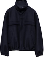 PRADA SS24 Solid Color Stand Collar Casual Jacket Blue SGC622-12U5-F0008 PRADA SS24 Solid Color Stand Collar Casual Jacket Blue SGC622-12U5-F0008