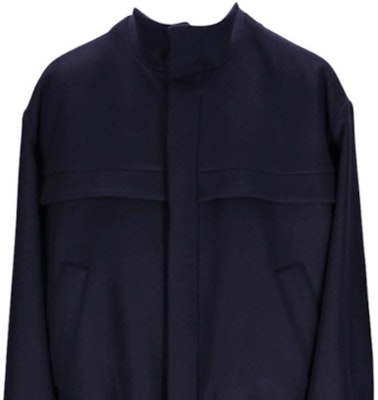 PRADA SS24 Solid Color Stand Collar Casual Jacket Blue SGC622-12U5-F0008 Cheap PRADA SS24 Solid Color Stand Collar Casual Jacket Blue SGC622-12U5-F0008