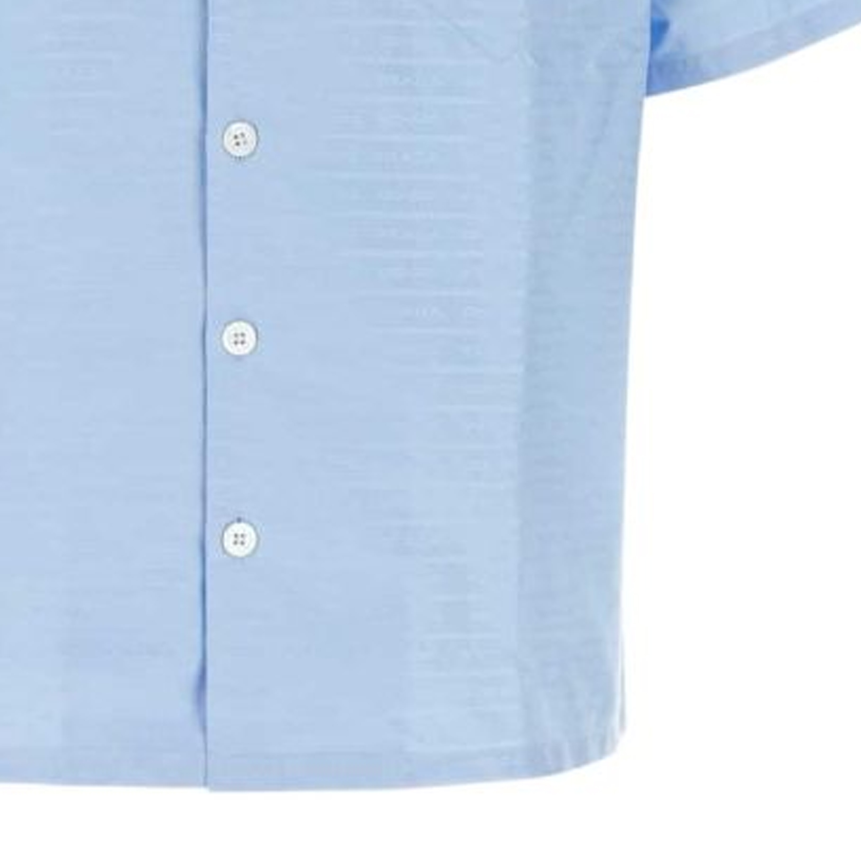 Details for PRADA SS24 藍色條紋Logo短袖襯衫 UCS414-1VJP-F0012-S-221