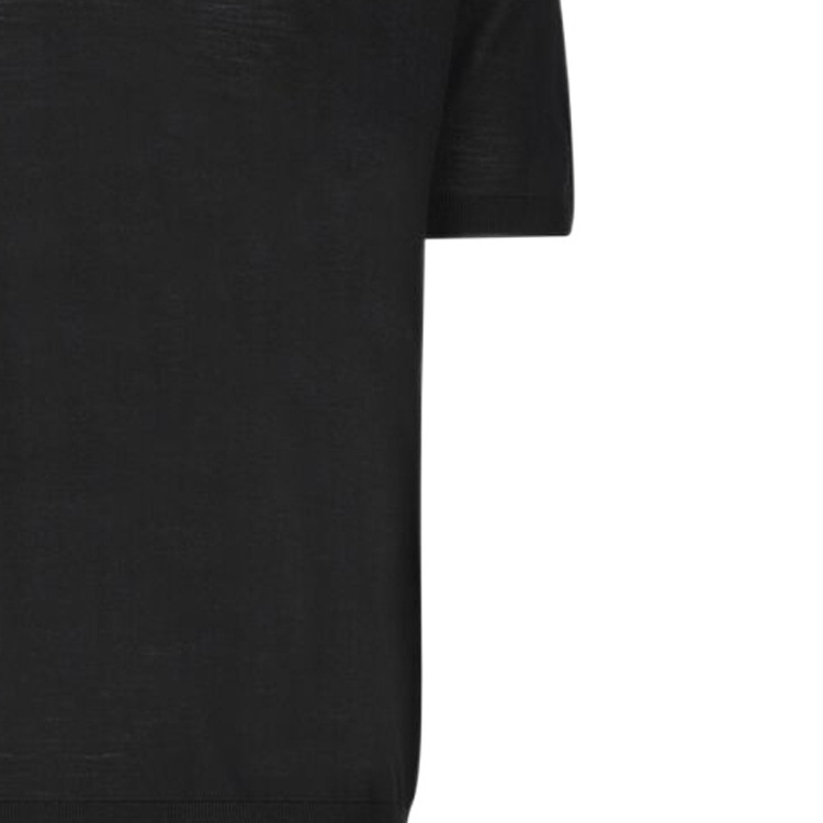 PRADA SS24 Black Logo Print Casual Short Sleeve Polo Shirt for Men. UMB267-1ZLE-F0002 圖 7