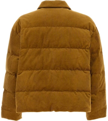 PRADA SS24 Logo Caramel Brown Long Sleeve Down Jacket for Men. SGC69-413YO-F0346-S-OOO Lookbook PRADA SS24 Logo Caramel Brown Long Sleeve Down Jacket for Men. SGC69-413YO-F0346-S-OOO