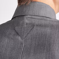 Details for Prada SS24 修身單排扣口袋長袖外套 灰色 UGI267-1P3Z-F0031-S-AAO