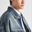 Details for 普拉达SS24 男士水洗单排扣蓝色牛仔夹克 GEB257-14EF-F0008-S-OOO