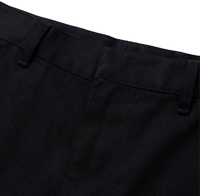 PRADA SS25 黑色棉質多口袋休閒短褲 SPH472-11BZ-F0002-S-OOO 3