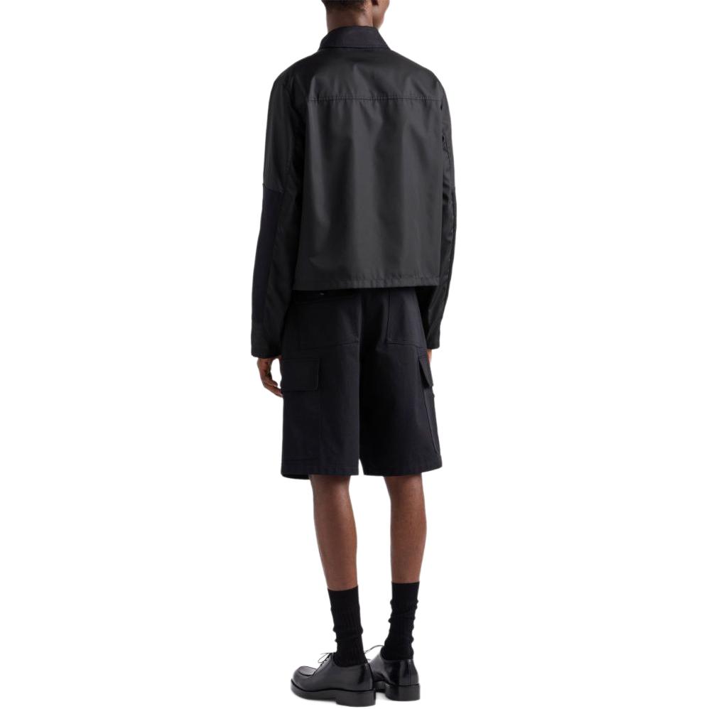 Details for PRADA SS25 黑色棉質多口袋休閒短褲 SPH472-11BZ-F0002-S-OOO