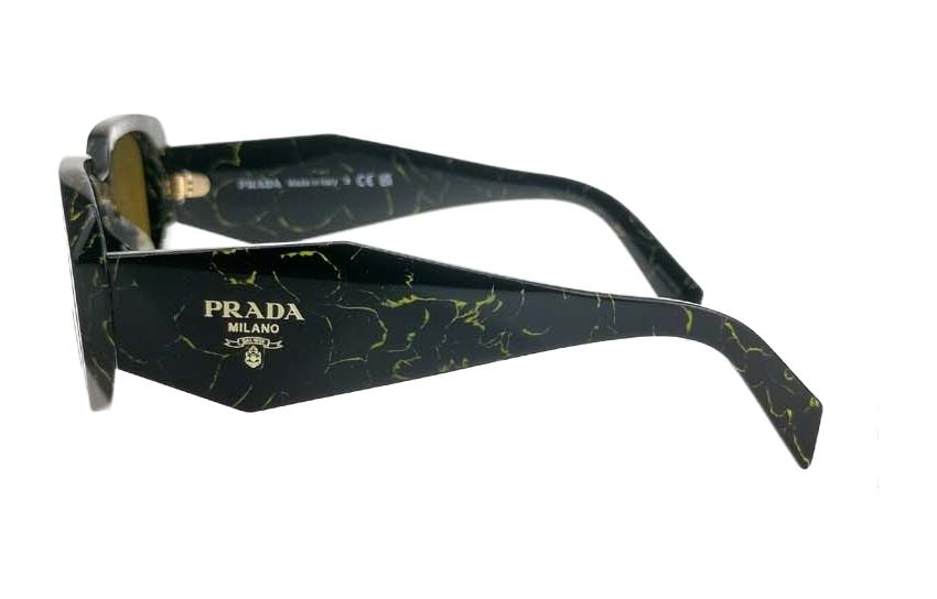 Shop Kacamata Hitam PRADA Unisex Stylish Comfort Frame Kotak Eyewear Trendy. 0PR17WSF-19D01T51