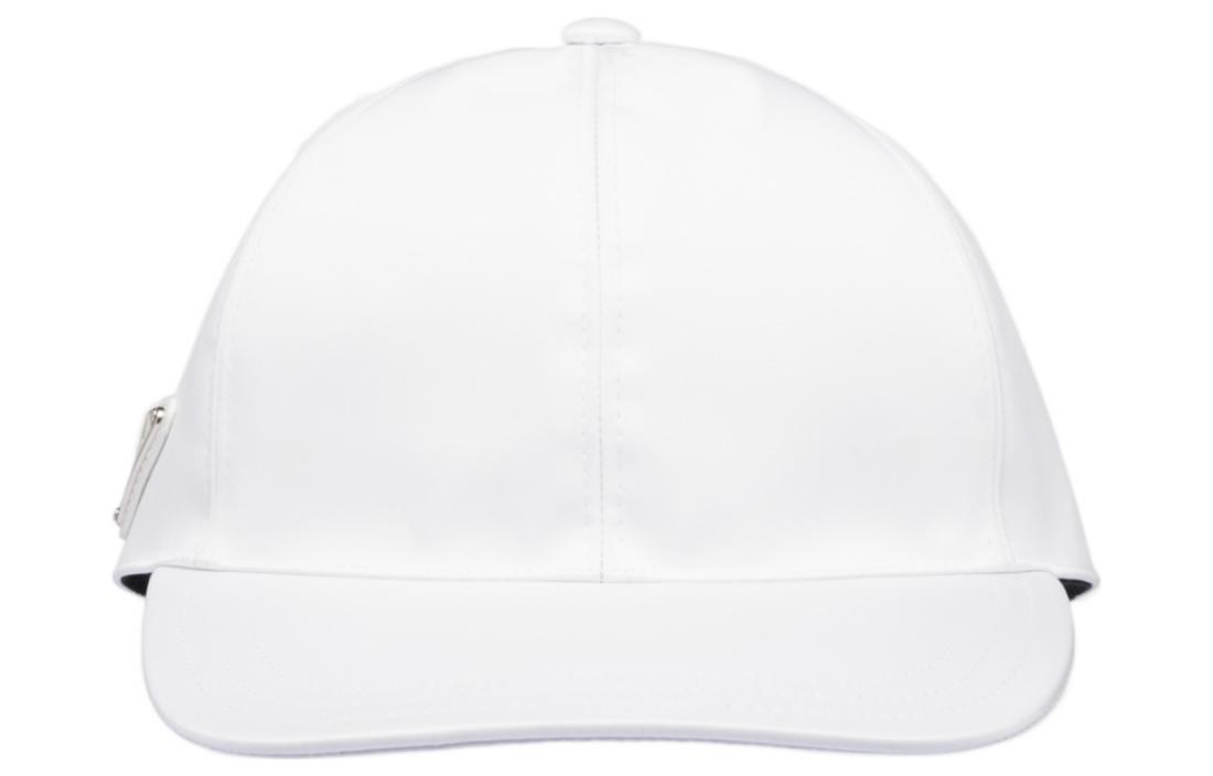 Order PRADA Stylish Comfortable Cotton Baseball Cap Unisex White 1HC274-2DMI-F0009