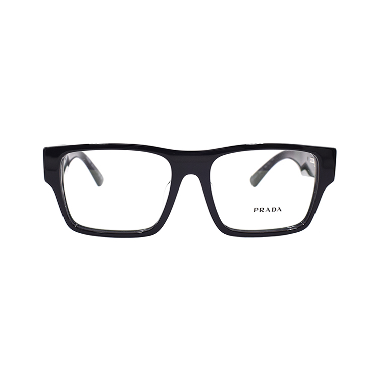 Lookbook PRADA Bingkai Cermin Mata Segi Empat Gaya Lelaki - Edisi Perniagaan VPRA08-F-16K-1O1
