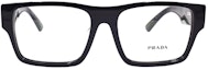Lookbook PRADA Bingkai Cermin Mata Segi Empat Gaya Lelaki - Edisi Perniagaan VPRA08-F-16K-1O1