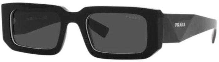 PRADA Stylish Square Sunglasses with Embossed Logo Unisex Couple Design. PR-06YS09Q5S0 PRADA Stylish Square Sunglasses with Embossed Logo Unisex Couple Design. PR-06YS09Q5S0