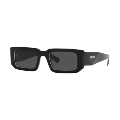 PRADA Stylish Square Sunglasses with Embossed Logo Unisex Couple Design. PR-06YS09Q5S0