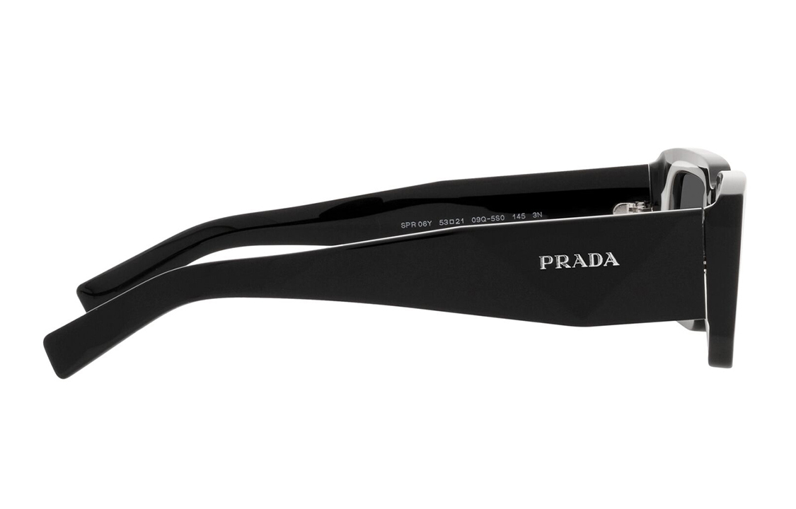 Purchase 프라다 스타일리시 사각 선글라스 엠보 로고 유니섹스 커플 디자인. PR-06YS09Q5S0