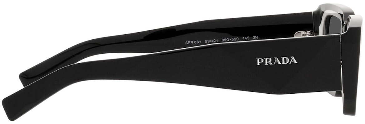 프라다 스타일리시 사각 선글라스 엠보 로고 유니섹스 커플 디자인. PR-06YS09Q5S0 Purchase 프라다 스타일리시 사각 선글라스 엠보 로고 유니섹스 커플 디자인. PR-06YS09Q5S0