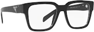 Lookbook PRADA Stylish Unisex Square Optical Eyewear Frame PR08ZV1AB1O1