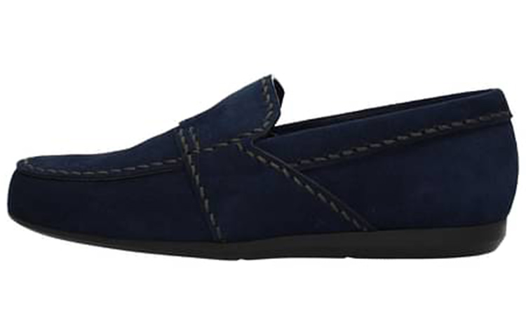 Prada Suede Loafers 'Blue'