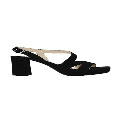 Prada Suede Sandals 'Black'