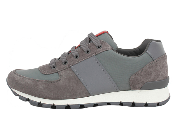 Prada Suede Strap Casual Sneaker 'Velvet Ribbon'