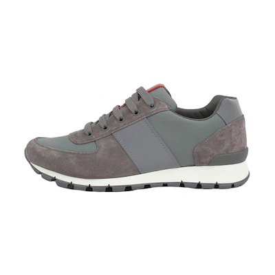 Prada Suede Strap Casual Sneaker 'Velvet Ribbon'