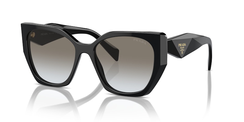Prada Symbole Logo Pillow Sunglasses Black/Gold (SPR19Z 1AB-0A7)