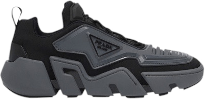Buy Prada Techno Stretch Fabric Sneaker Grey Black 2EG314 3LCW F0XHP Novelship