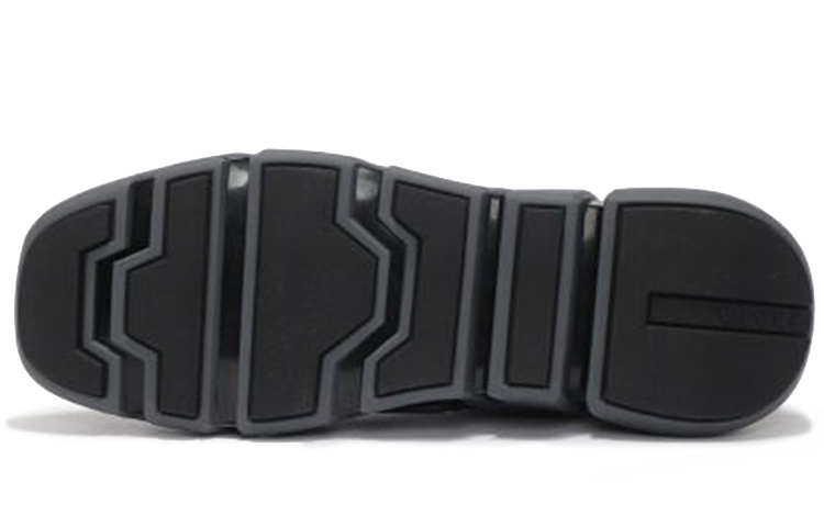 Prada Techno Stretch Fabric Sneaker 'Grey Black' 圖 6