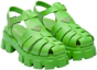 Order Prada Soft Cage Fisherman Sandal Mela 'Green' 2X3083_3LKK_F0225