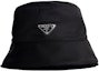 Order PRADA Topi Baldi Logo Segitiga Hitam 1HC137K4D-F0002