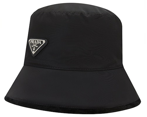 PRADA Topi Baldi Logo Segitiga Hitam 1HC137K4D-F0002 Lookbook PRADA Topi Baldi Logo Segitiga Hitam 1HC137K4D-F0002