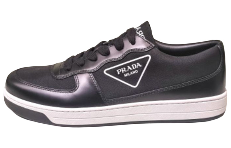 Prada Triangle Logo Sneakers 'Black' 2EG401_1OBB_F0002